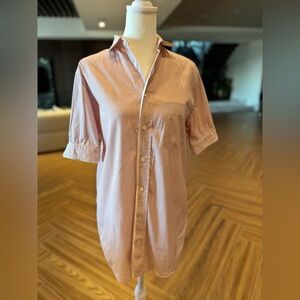 Dolce & Gabbana Women's Pink Button Down Shirt